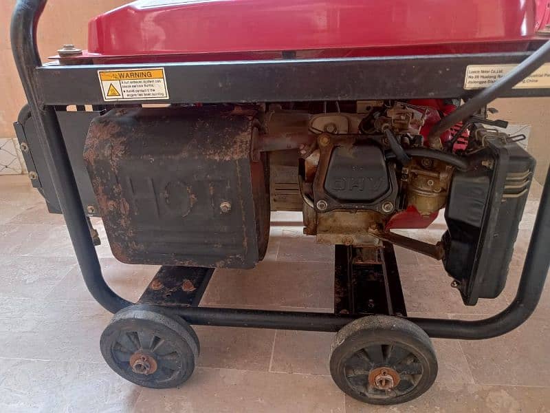 Loncin LC3600DDC - Petrol & Gas Generator - 2.5 KW*  Mint condition 3