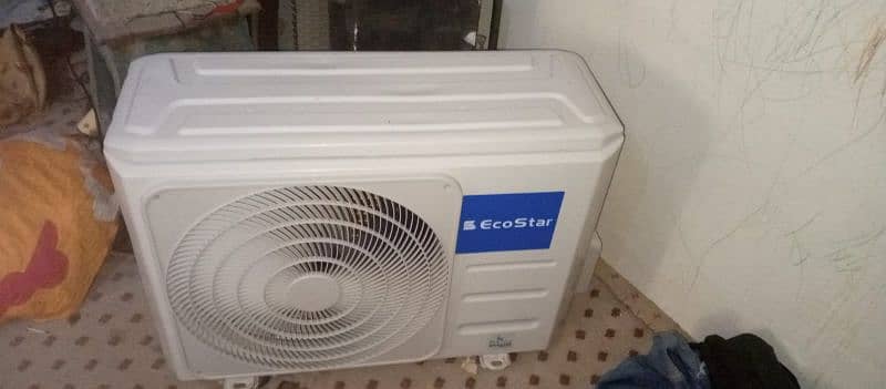 eco star 1ton inverter AC DC ok condition cumpelit saman k sat 12