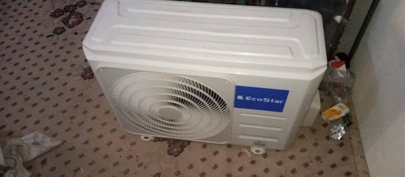 eco star 1ton inverter AC DC ok condition cumpelit saman k sat 13