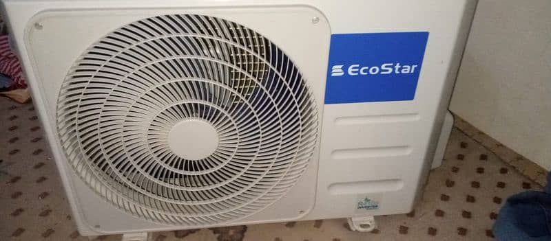 eco star 1ton inverter AC DC ok condition cumpelit saman k sat 16