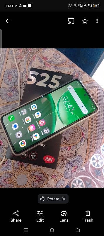 itel s25 just box open 0