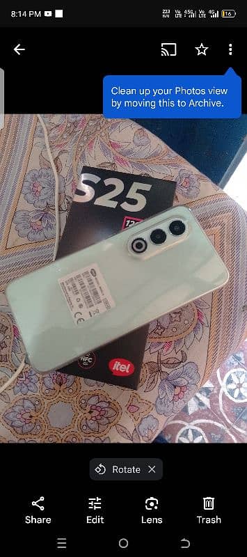 itel s25 just box open 1