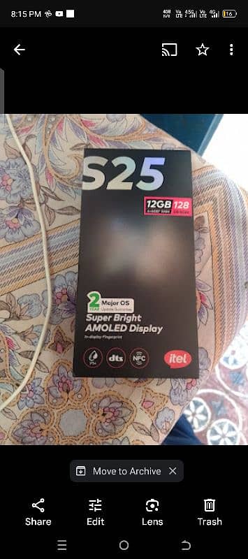 itel s25 just box open 5