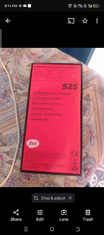 itel s25 just box open 6