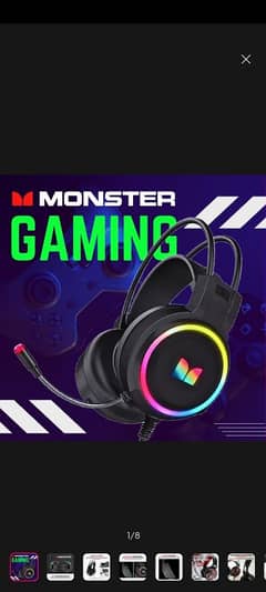 Monster Gaming headphones