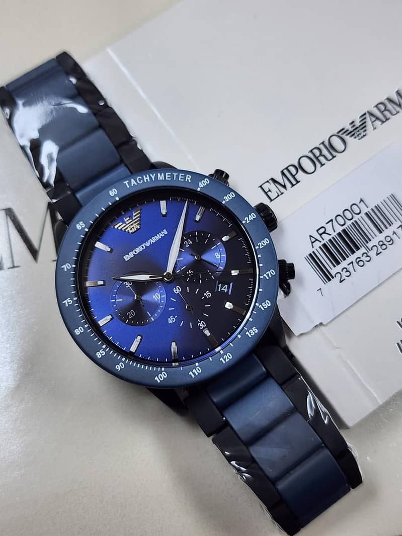 Emporio Armani,Fossil many other brands available. 5