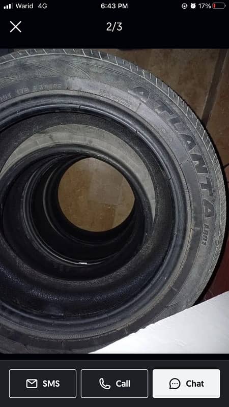 4 car Tyres - 15 size rim 3