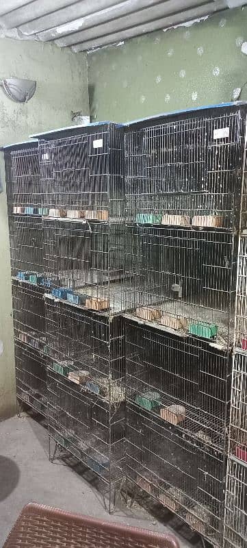 USED BIRD CAGES 2