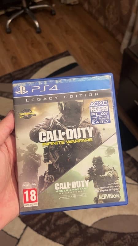 COD INFINITE WARFARE FOR PS4 just like new 1