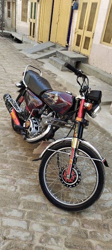 Honda CG 125 2022 model. 7