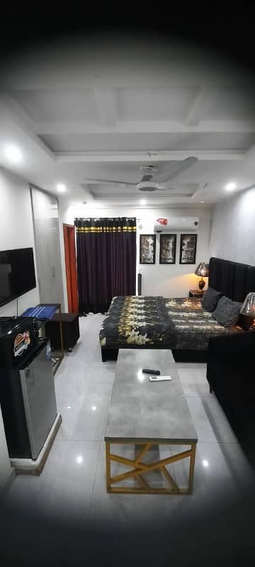 One Bed Furnished Apartment Available For Rent In Sector F Bahria Town Lahore 2