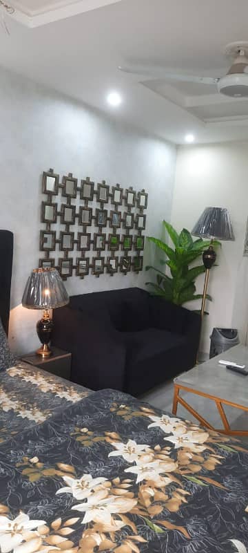 One Bed Furnished Apartment Available For Rent In Sector F Bahria Town Lahore 4