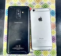 Samsung A6 plus iphone 6 pta approved