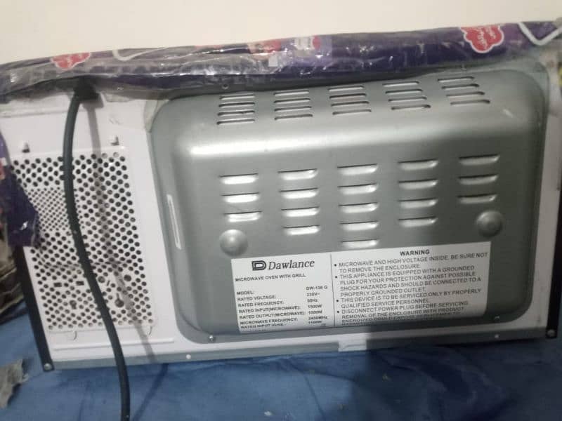 Dawlance Microwave oven 3