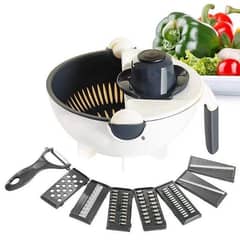 Vegetables cutter with Drain basket