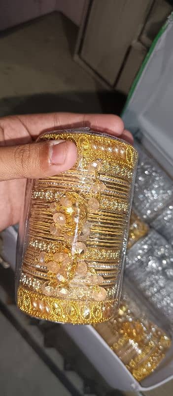 Brand New Steel Bangles - 500 rs. per set (2750 per box) 2