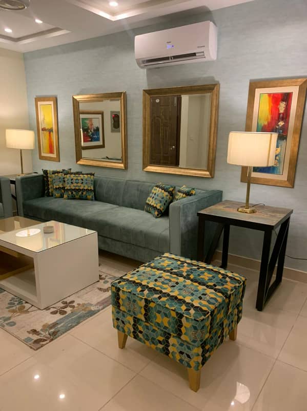 2 Bed Furnished Apartment Available For Rent In Sector D Bahria Town Lahore 0