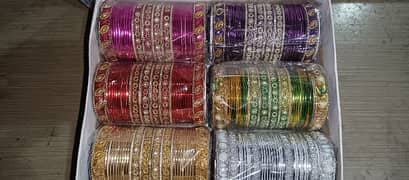 Brand New Steel Bangles -500 per set (2750 per box)