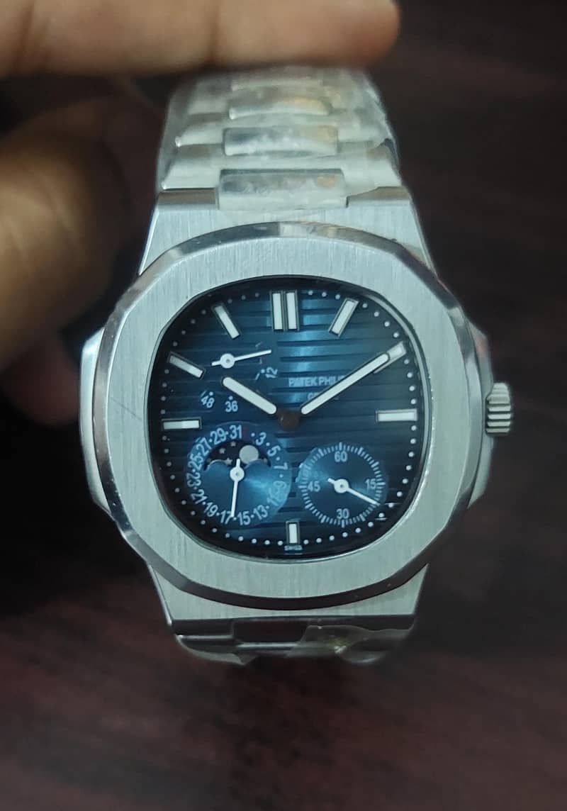 Patek Philipe Blue Dial Watch 10