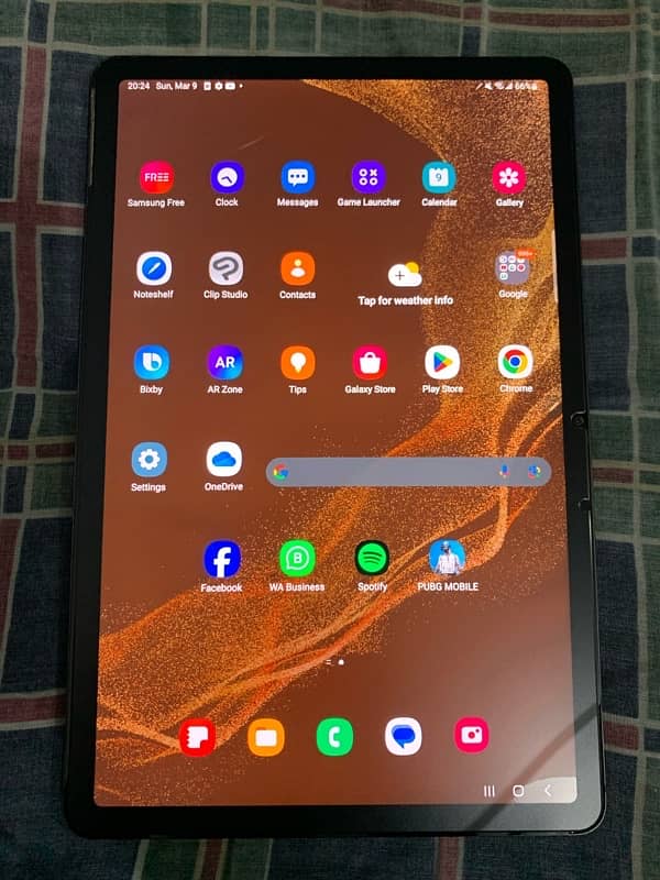 Galaxy Tab S8 5G 256 GB Memory 8GB RAM Original Box 10