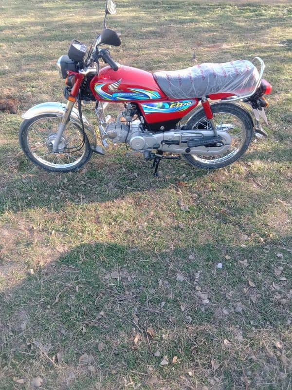 Honda CD70 2024 model 4