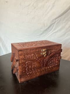 Wooden Jewelry and Accessories Box