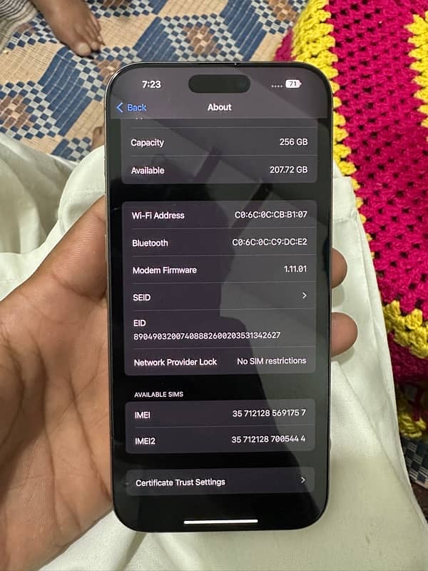 iPhone 16 Pro Max 256GB (Non PTA) 2