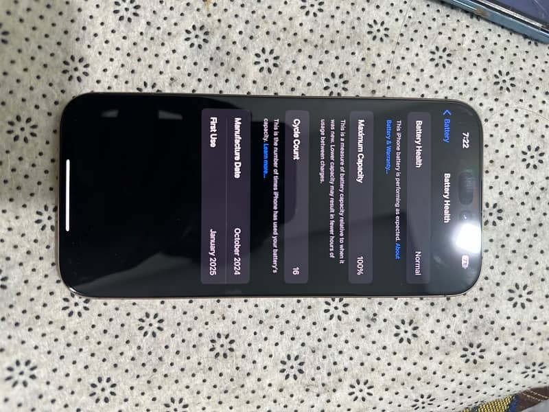 iPhone 16 Pro Max 256GB (Non PTA) 8