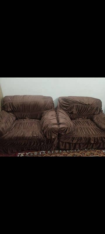 7seater sofa set with cover 2