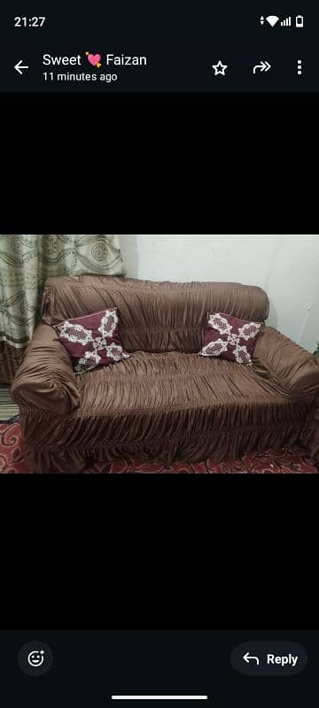 7seater sofa set with cover 3