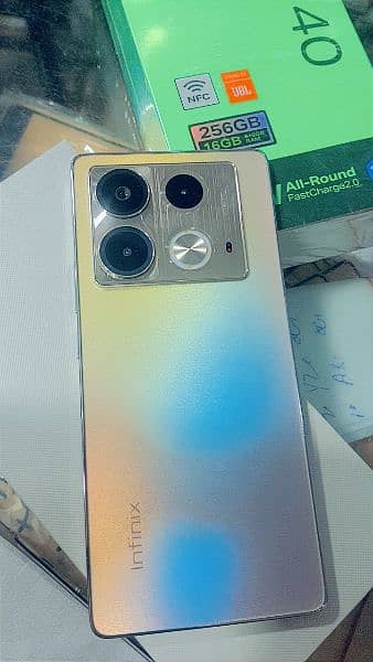 Infinix note 40 15 days used 8gb 256gb 1