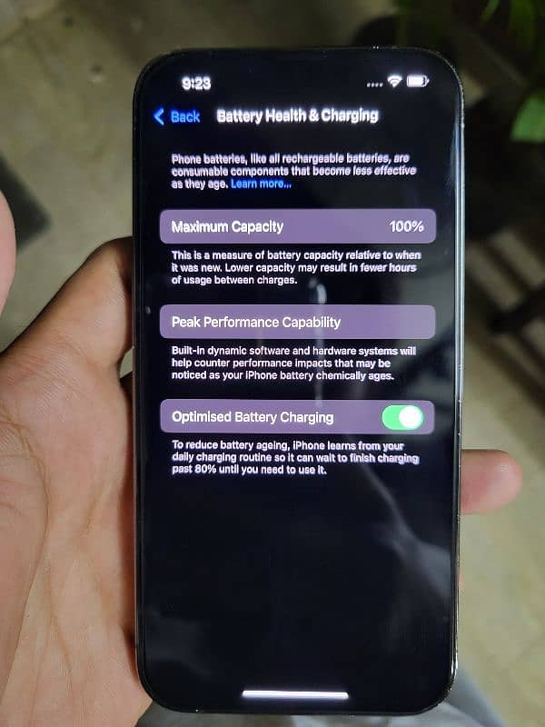 Iphone 13 pro JV 100% battery health 6
