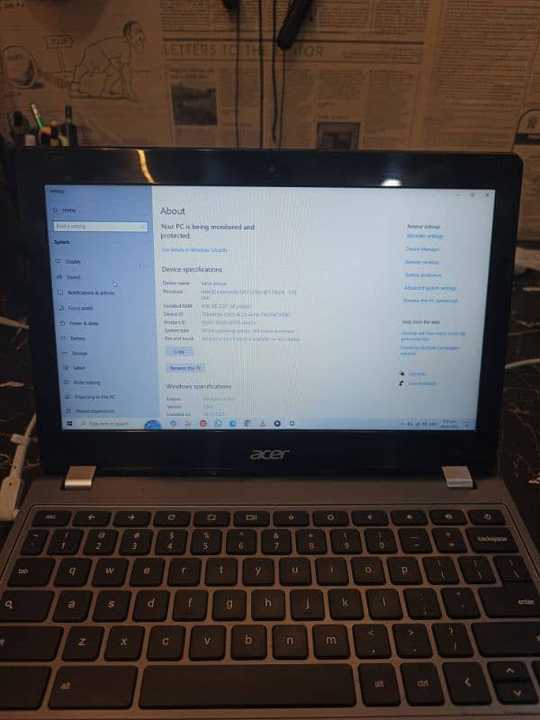 Acer | C740 | 128GB Storage | 4GB RAM | Windows 10 |Chromebook 2