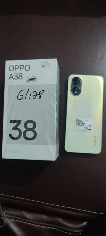 Oppo A38 with complete box 3