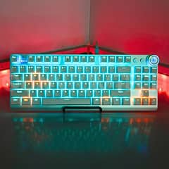 AULA Mechanical RGB Wireless Multi Device Rechargable Gaming Keyboard