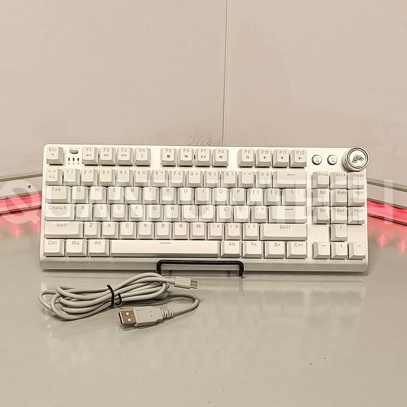 AULA Mechanical RGB Wireless Multi Device Rechargable Gaming Keyboard 1