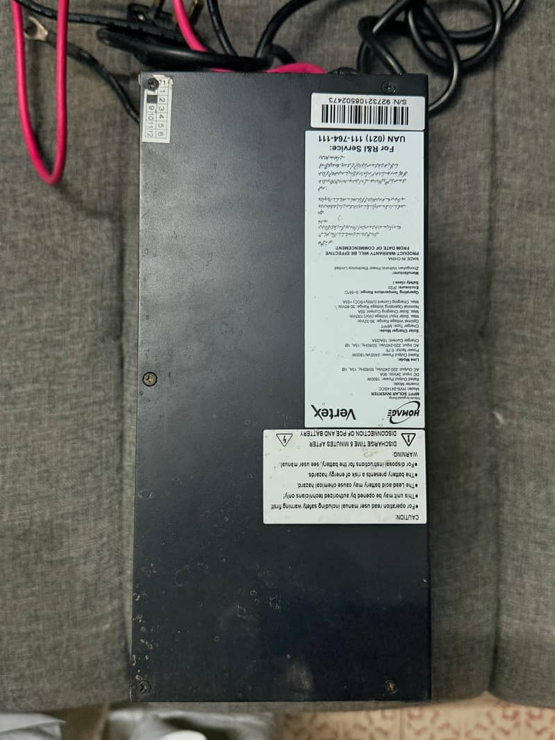 Vertex Series (HVS-2414SCC) UPS Solar Supported Inverter 1