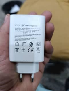 Original Vivo 44 Watt Flash Charger with original Cable