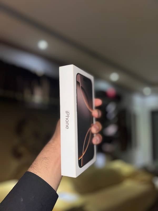 iphone 16 pro max 256gb box pack 1