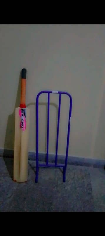 bat with wicket 0