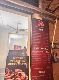 New Food Business BBQ and Paratha roll