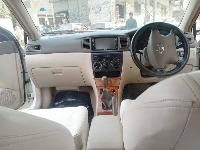 Toyota Corolla XLI 2008 8