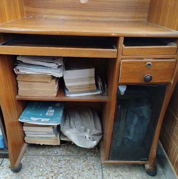 Computer Table+Books Rack 2