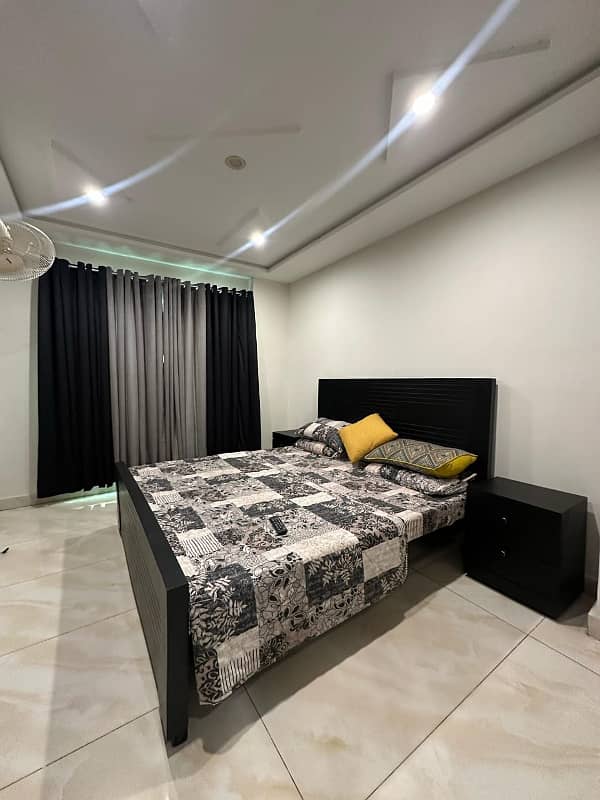 One Bed Fully furnished Luxury Apartment For sale in Bahria Town Lahore At Hot and Prime Location On Investor rate 15