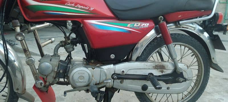 HONDA CD 70 2016 MODEL CHAKWAL REGISTER NO [NO 2017] 6