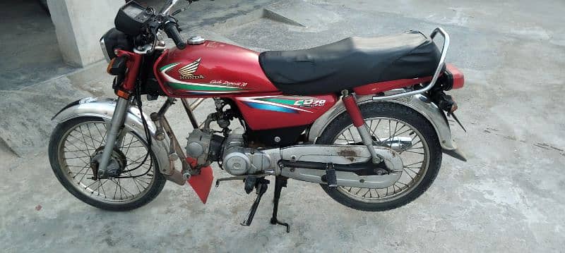 HONDA CD 70 2016 MODEL CHAKWAL REGISTER NO [NO 2017] 7