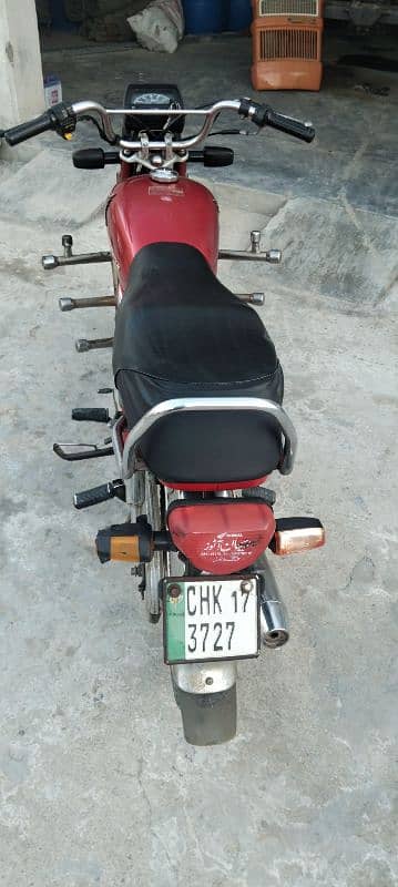 HONDA CD 70 2016 MODEL CHAKWAL REGISTER NO [NO 2017] 10