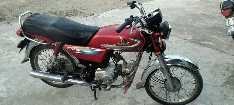 HONDA CD 70 2016 MODEL CHAKWAL REGISTER NO [NO 2017] 11