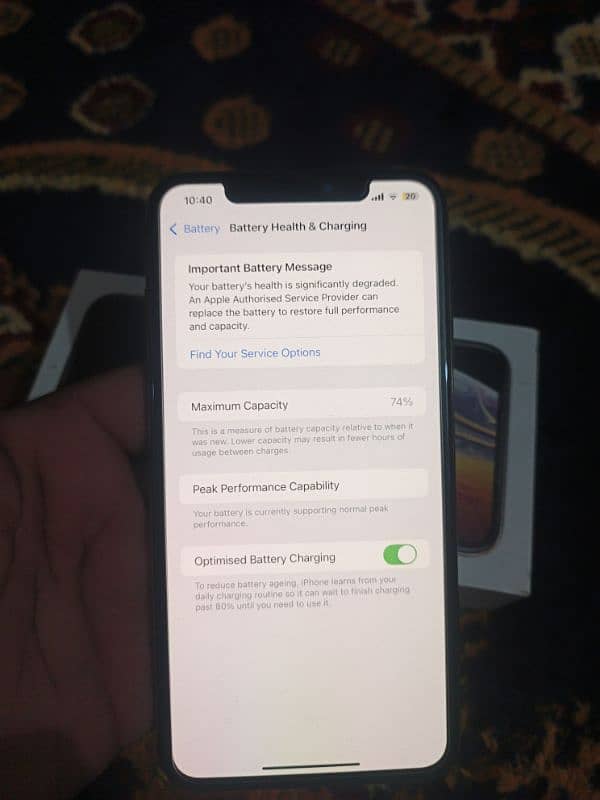 iPhone xs Max 256 GB 2