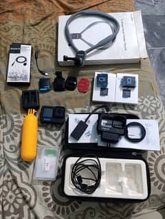 Gopro 10 for sell with lots of accessories. only for GoPro users .